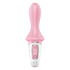 Анальний смарт-вібратор Satisfyer Air Pump Booty 5+, надувається