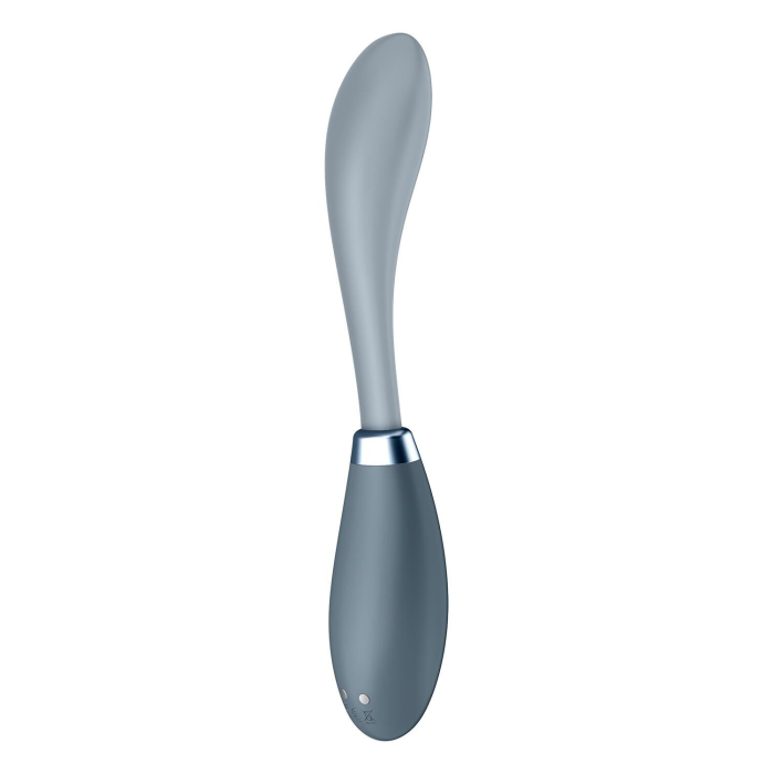 Вібратор Satisfyer G-Spot Flex 3 Grey, гнучкий стовбур із фіксацією положення