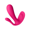 Подвійний смарт-вібратор у трусики Satisfyer Top Secret+ Pink