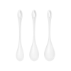 Набір йоні намистин Satisfyer Yoni Power 1 White, діаметр 2-2,5-3см, вага 22-46-74гр