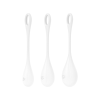 Набір йоні намистин Satisfyer Yoni Power 1 White, діаметр 2-2,5-3см, вага 22-46-74гр
