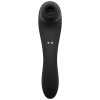 Вібратор і вакуумний стимулятор Alive Midnight Quiver Black - іграшка 2 в 1