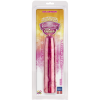 Фалоімітатор Doc Johnson Radiant Gems 8 Inch Fuchsia, діаметр 4,3 см, антибактеріальний ПВХ