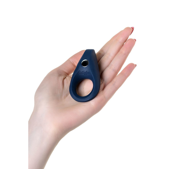 Ерекційне віброкільце Satisfyer Rocket Ring з подовженим стимулятором клітора, перезаряджуване