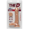 Фалоімітатор Doc Johnson The D - Super D - 8 Inch With Balls - ULTRASKYN, діаметр 5,1 см