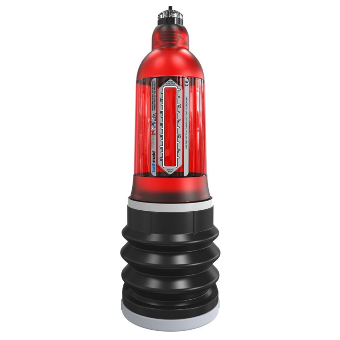 Гідропомпа Bathmate Hydromax 7 WideBoy Red, для члена довжиною від 12,5 до 18 см, діаметр до 5,5 см