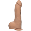 Фалоімітатор Doc Johnson The D - Master D - 10.5 Inch With Balls - ULTRASKYN, діаметр 7,6 см