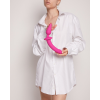 Анальна пробка з дилдо 2в1 Strap-On-Me SWITCH PLUG-IN DILDO Fuchsia L, діаметр 4,5/3,4 см