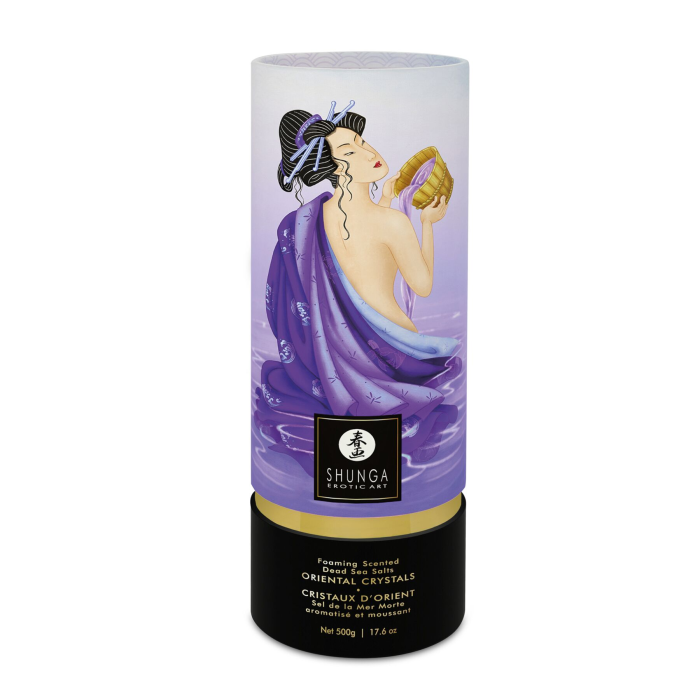 Пінлива сіль для ванни Shunga Dead Sea salt Oriental Crystals — Exotic Fruits (500 г)