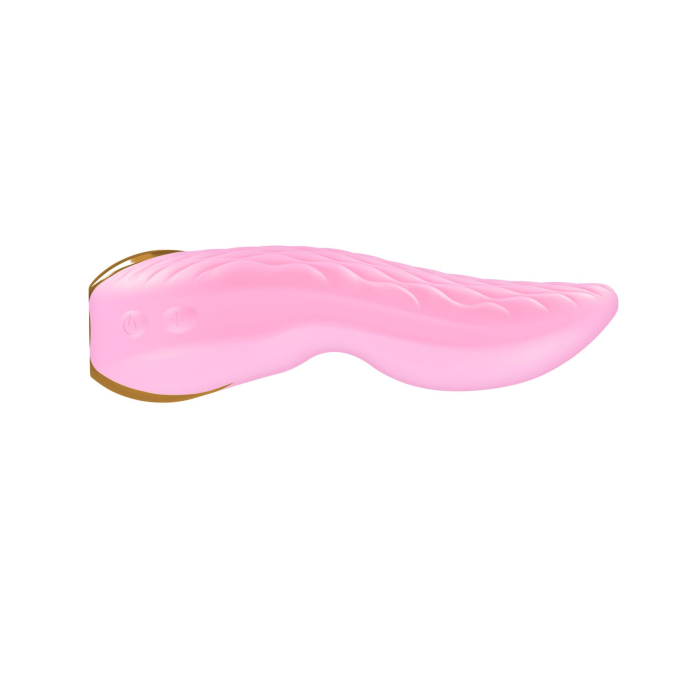 Вібратор для клітора Shunga Aiko Light Pink, гнучкі кінчики