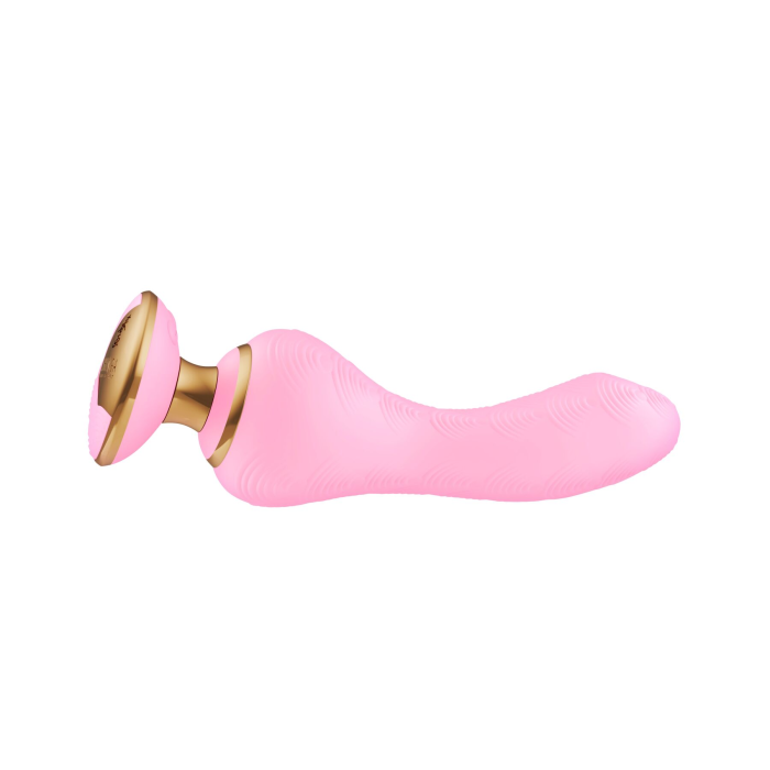 Вібратор для точки G Shunga Sanya Light Pink, гнучкий стовбур