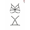 Бюстгальтер-стрепи Passion Exclusive ARMANDA BRA XXL/XXXL, black