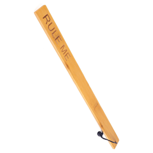 Падл Fetish Tentation — Paddle Rule Me Bamboo, упакований у ПЕ пакет
