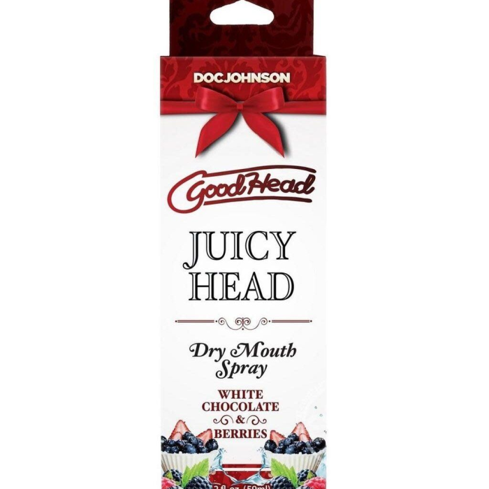 Зволожувальний спрей оральний Doc Johnson GoodHead - Juicy Head - White Chocolate and Berries 59мл