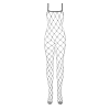 Бодістокінг з великим вічком і відкритими грудьми Obsessive Bodystocking N102 S/M/L, чорний