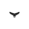 Напівпрозорі трусики з підвіскою Obsessive Ivannes panties black S/M, чорні