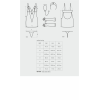 Еротичний мереживний костюм медсестри Obsessive Medica dress 5pcs costume S/M, сорочка, рукавички, с