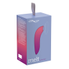 Вакуумний смарт-стимулятор для пар We-Vibe Melt Coral, зручно поєднувати з проникним сексом