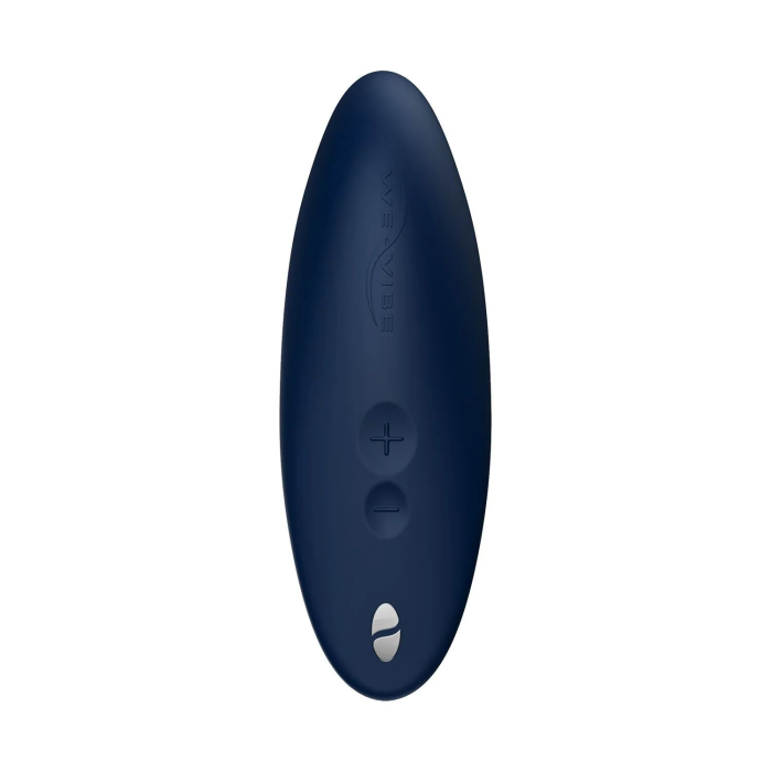 Вакуумний смарт-стимулятор для пар We-Vibe Melt Midnight Blue, зручно поєднувати з проникним сексом