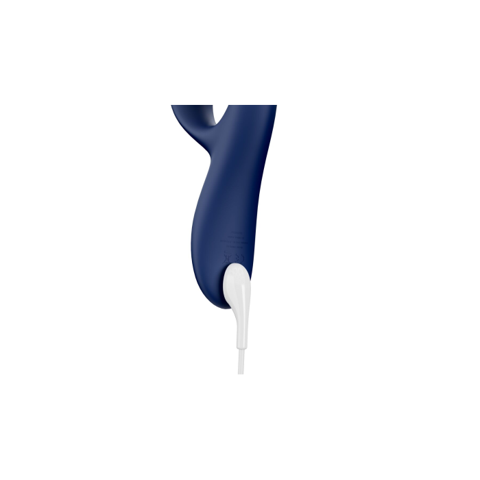Смарт вібратор-кролик We-Vibe Nova Midnight Blue, ергономічний, регульований кут нахилу стовбура