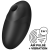 Вакуумний стимулятор з вібрацією Satisfyer Vulva Lover 3 Black