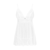 Пеньюар і трусики Obsessive Heavenlly babydoll & thong XL/2XL