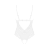 Еротичне напівпрозоре боді Obsessive Heavenlly crotchless teddy XL/2XL, з доступом