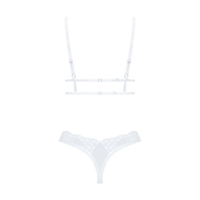Еротичний комплект Obsessive Heavenlly 2-pcs set XL/2XL, бюстгальтер і танга