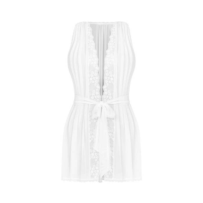 Напівпрозорий пеньюар Obsessive Heavenlly peignoir XL/2XL