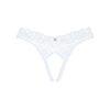 Мереживні танга Obsessive Heavenlly crotchless thong M/L, з доступом