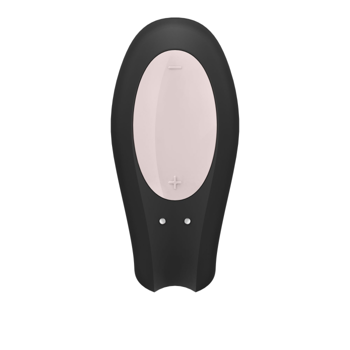 Смарт-вібратор для пар Satisfyer Double Joy Black із широким кліторальним стимулятором