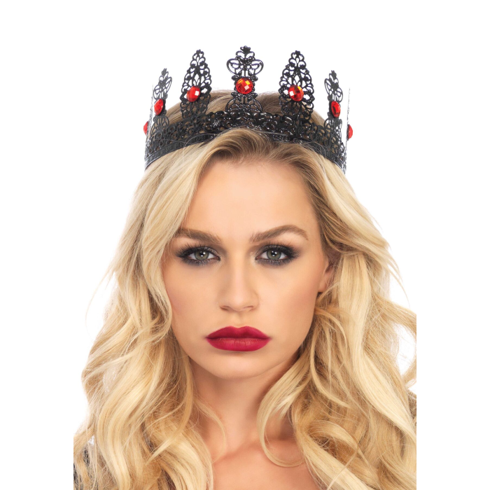 Філігранна корона з камінням Leg Avenue Filigree royal crown, метал