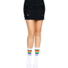 Шкарпетки жіночі в смужку Leg Avenue Pride crew socks Rainbow, 37–43 розмір