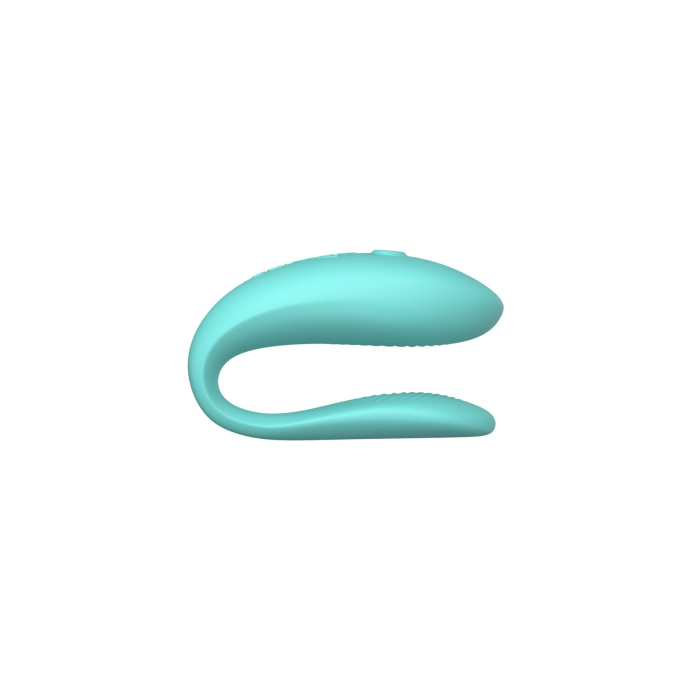 Смарт-вібратор для пар We-Vibe Sync Lite Aqua, 10 віброрежимів, можна поєднувати з проникним сексом