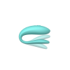 Смарт-вібратор для пар We-Vibe Sync Lite Aqua, 10 віброрежимів, можна поєднувати з проникним сексом