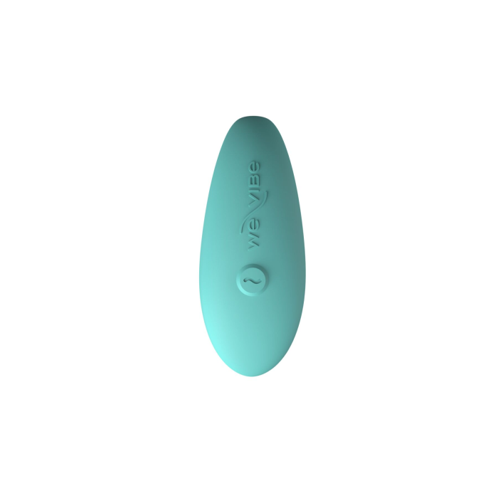 Смарт-вібратор для пар We-Vibe Sync Lite Aqua, 10 віброрежимів, можна поєднувати з проникним сексом