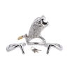 Клітка для пеніса Master Series: Tiger King Cock Cage With Lock, три кільця, замок, три ключі