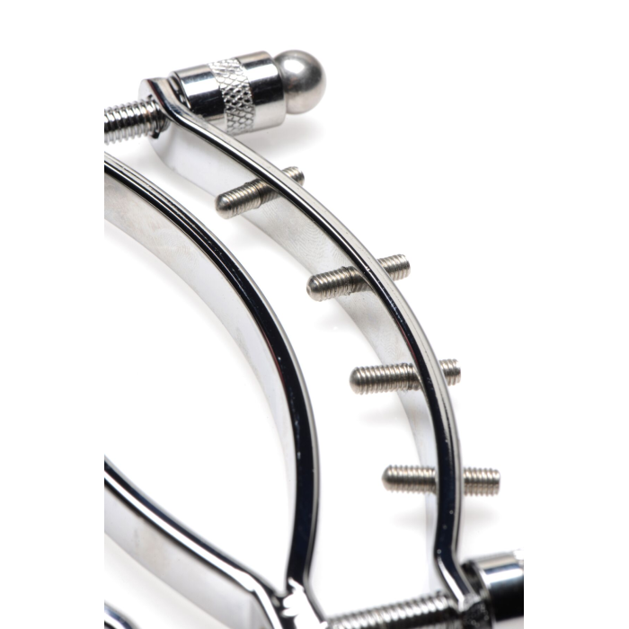 Затискач для вагіни Master Series: Spread 'Em Poker Vagina Clamp with Adjustable Pressure Screws, ши