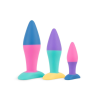 Набір анальних пробок PMV20 Koda – Butt Plug Set, діаметр 2,9 см, 3,9 см, 5 см
