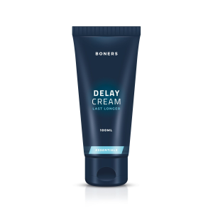 Крем-пролонгатор Boners Delay Cream 100 мл, легкий анестетик лаурет-9 + м’ята