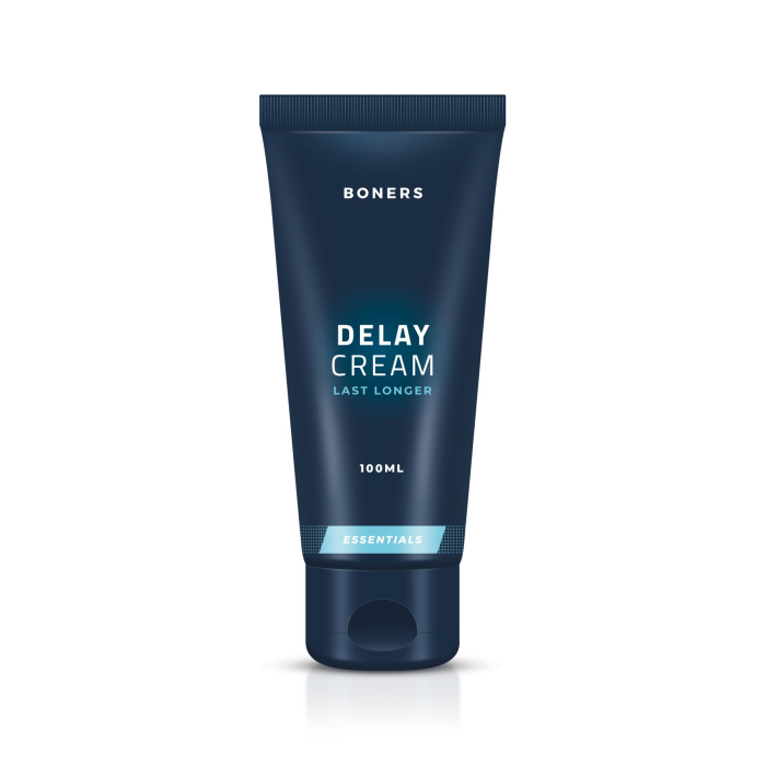 Крем-пролонгатор Boners Delay Cream 100 мл, легкий анестетик лаурет-9 + м’ята