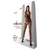 Бодістокінг з крилами Passion BS098 One Size, black, середня сітка, відкритий доступ