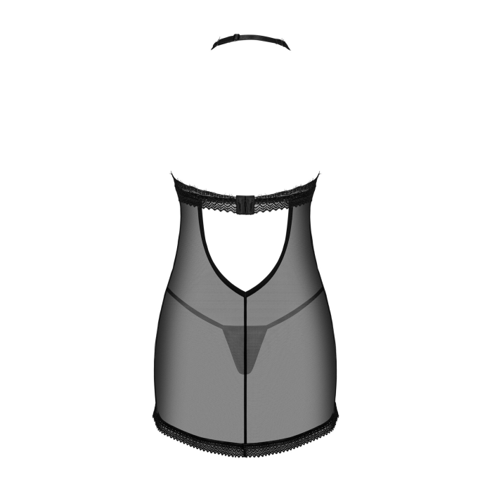 Пеньюар Obsessive Medilla chemise & thong XL/2XL