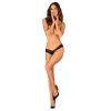 Трусики Obsessive Medilla crotchless thong XS/S