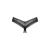 Трусики Obsessive Medilla crotchless thong XL/2XL