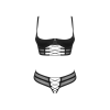 Комплект Obsessive Roxelia 2-pcs crotchless set XS/S