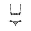Комплект Obsessive Roxelia 2-pcs crotchless set XS/S