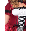 Еротичний костюм Червоної шапочки Leg Avenue Gothic Red Riding Hood 3X–4X, сукня, накидка