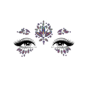 Стрази-прикраси для обличчя Leg Avenue Verity face jewels sticker, наліпки