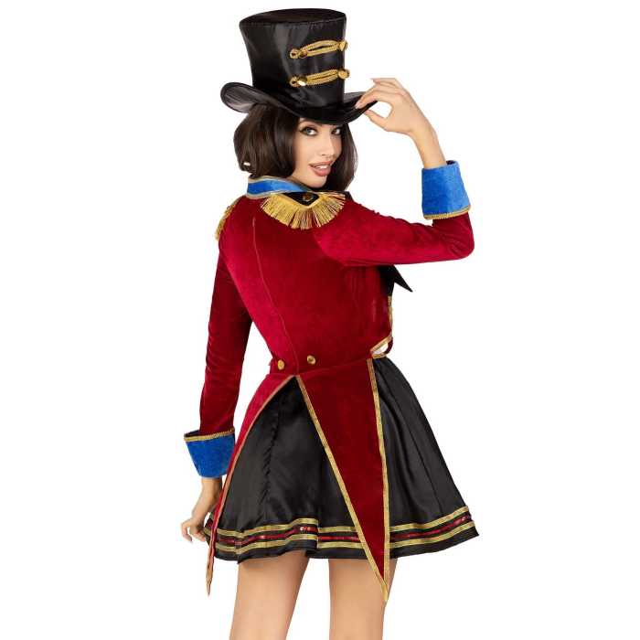Костюм дресирувальниці Leg Avenue Ringmaster Costume M, сукня, капелюх